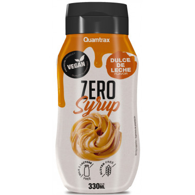 Sirope Dulce de Leche Zero QUAMTRAX - 330 Ml