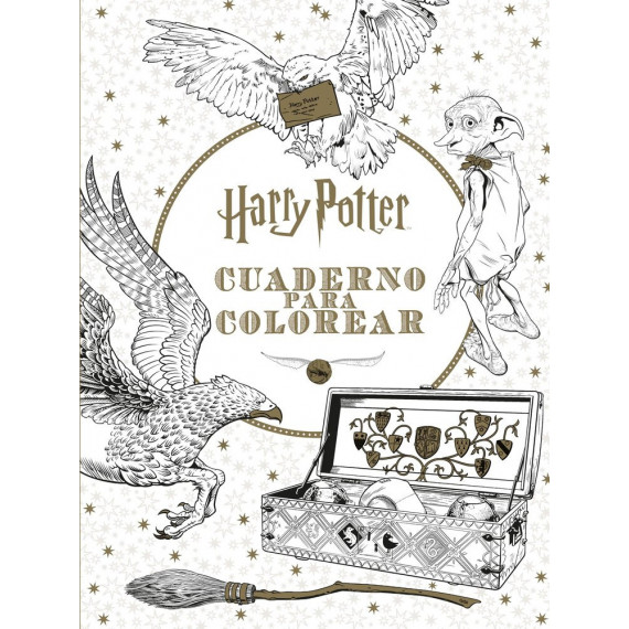 Harry Potter: Cuaderno para Colorear   2025