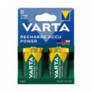 VARTA Pila Recargable Accu Power HR20 D Blister *2