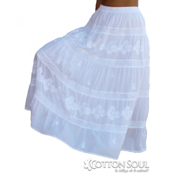Falda Algodon Abigail COTTON SOUL