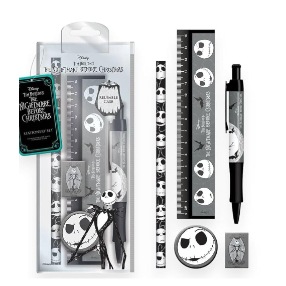 Set Papelería Pesadilla Antes de Navidad Disney  PYRAMID