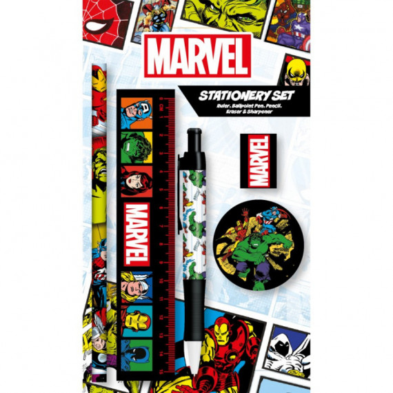 Set Papelería Marvel clásicos