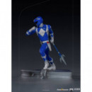 Figura Blue Ranger 16 Cm Power Rangers  IRON STUDIOS