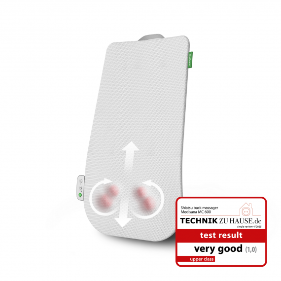 Masajeador Shiatsu para la Espalda  MEDISANA