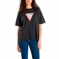Camiseta Oversize con Logotipo  GUESS