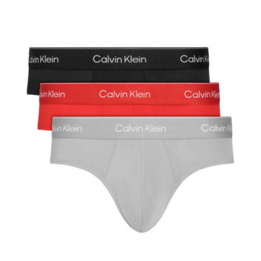 Pack de 3 Slips - Icon Cotton Stretch  CALVIN KLEIN