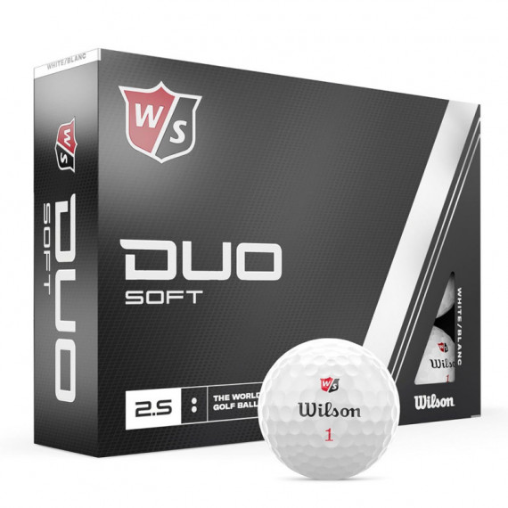 WILSON Duo Soft - Bolas de Golf