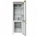 Frigorífico Bolero Coolmarket Combi Origin 300 Beige E 55,9X62,8X192  Cm  CECOTEC