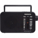 DAEWOO DW1123  Radio Portátil Ac/dc Negro