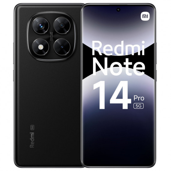 Teléfono XIAOMI Redmi Note 14 Pro 5G 256GB / 8GB Negro
