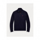 Jersey Lsdriverhzpp-long Sleeve-pullover  POLO RALPH LAUREN
