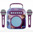 Maleta Karaoke Frozen Disney Portatil  LEXIBOOK