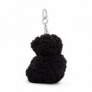 Llavero Negro Bold Bear Fleece  TOUS