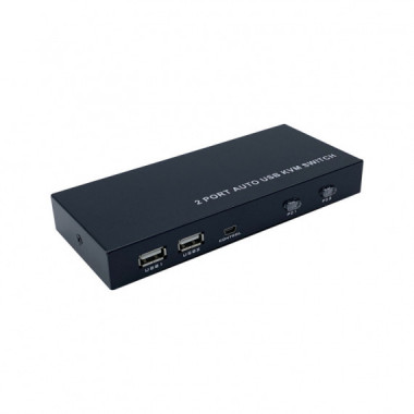 AISENS Conmutador Kvm HDMI A111-0400  2PC con 1 Sólo Teclado y Ratón
