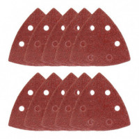 Pack 10 Lijas Triangulares AICER 93X93 Mm GR80