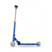 Patinete Sprite Azul Zafiro con Led  M-CRO