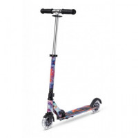 Patinete Sprite Glow Milky Way con Led  M-CRO