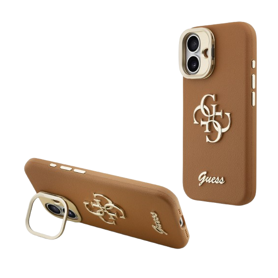 Funda GUESS Iphone 17 con Soporte Marron