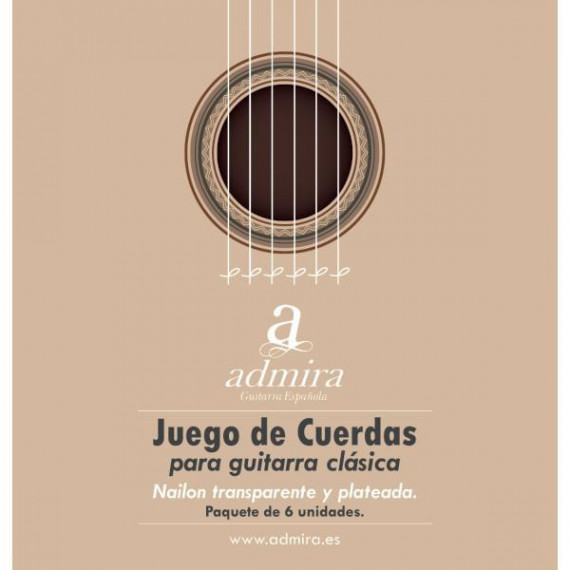 Juego Cuerdas ADMIRA Guitarra Clasica