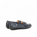 FLUCHOS Mocasines Azules F0804-FLOTER Marino