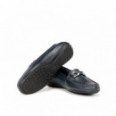 FLUCHOS Mocasines Azules F0804-FLOTER Marino