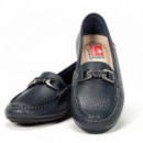 FLUCHOS Mocasines Azules F0804-FLOTER Marino