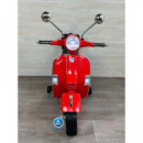 Moto Vespa Clasica Piaggio Roja  PEKECARS