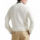 Polo RALPH LAUREN - Ls Cn Flag-long Sleeve-pullover - Deckwash White - 710718281009/DECKWASH White