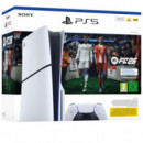 SONY Playstation 5 Slim + Ea Fc 26 Descargable con Lector 1TB