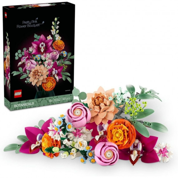 LEGO Ramo de Flores Fantasía en Rosa