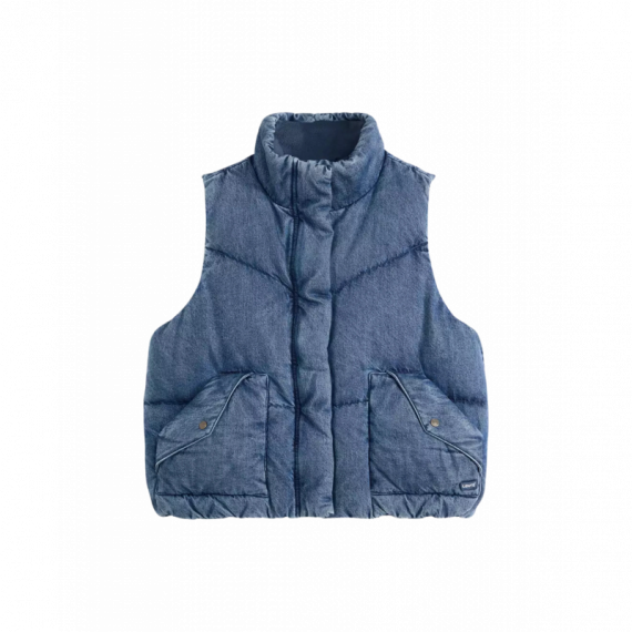 Chaqueta Mujer Chaleco Levi's® City Western Bubble  LEVI'S