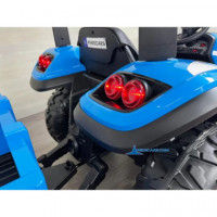 Tractor Electrico 5100 24V Azul con Remolque  PEKECARS
