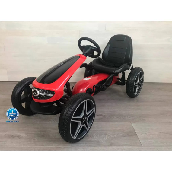 Kart a Pedales Mercedes Rojo  PEKECARS
