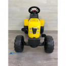 Tractor a Pedales con Remolque Amarillo  PEKECARS