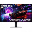 Monitor SAMSUNG Odyssey Oled G8 32" / Qd-oled / Ultrahd / 4K / 240HZ / 0.03MS / HDR400 / Freesync P