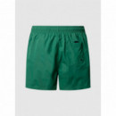 PEPE JEANS Bañador Logo Swimshort Verde PMB10419-778
