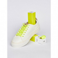 Cordones SLIWILS Amarillo Fosforito