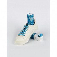 Cordones SLIWILS Tie-Dye Azules