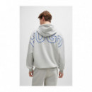 HUGO Jersey Gris 50516997-082