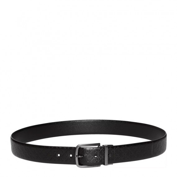 Cinto Round Buckle Smooth  CALVIN KLEIN