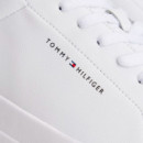Zapatillas de Tenis en Piel con Logo  TOMMY HILFIGER