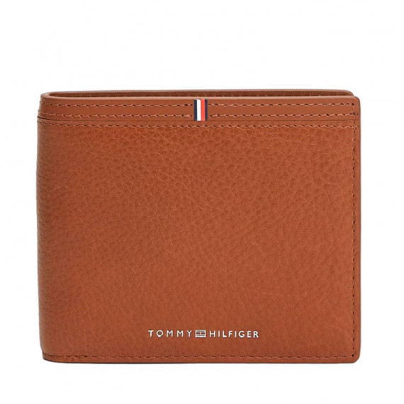 Cartera Plegable de Piel con Logo  TOMMY HILFIGER