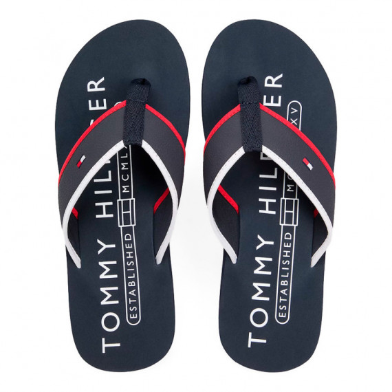 Chanclas con Logo Bordado  TOMMY HILFIGER