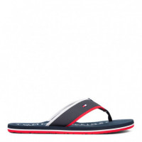 Chanclas con Logo Bordado  TOMMY HILFIGER