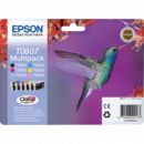EPSON Cartucho Tinta T0807 Value Pack 6 Colores