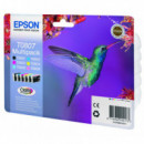 EPSON Cartucho Tinta T0807 Value Pack 6 Colores