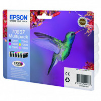 EPSON Cartucho Tinta T0807 Value Pack 6 Colores