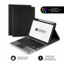 SUBBLIM Funda con Teclado Keytab Pro BLUETOOTH Touchpad para Tablets Apple Ipad Pro de 11 2020/ Negra