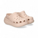 Zueco Plataforma Rosa  CROCS