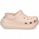 Zueco Plataforma Rosa  CROCS